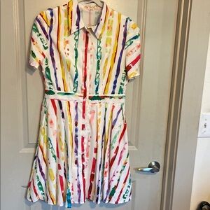 Tea & Cup vintage style dress large